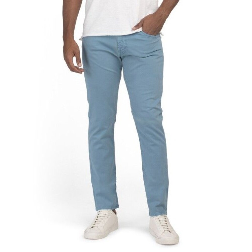 AG Adriano Goldschmied men Clear Skies Tellis Sueded Sateen Pant size 36x34 $198